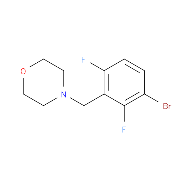 4-(2,6-Difluoro-3-bromobenzyl)morpholine