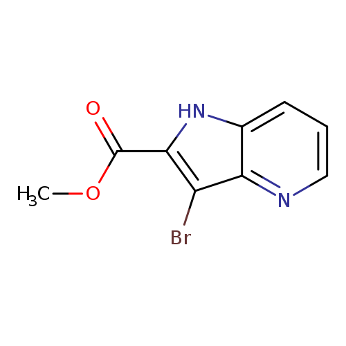 Methyl 3-bromo-1H-pyrrolo-[3,2-b]pyridine-2-carboxylate