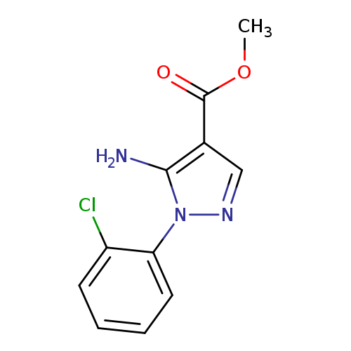 Methyl 5-amino-1-(2-chlorophenyl)-1H-pyrazole-4-carboxylate