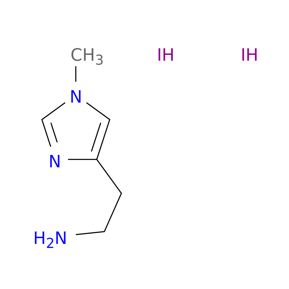 2-(1-methyl-1H-imidazol-4-yl)ethan-1-amine dihydroiodide