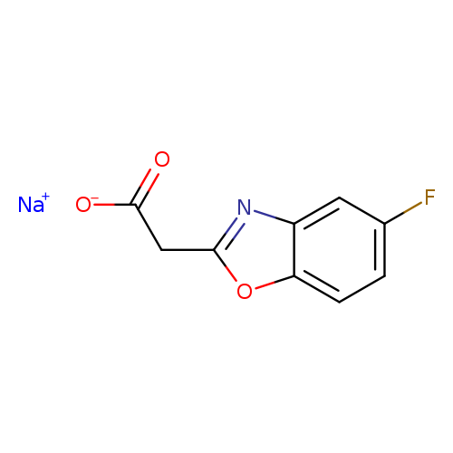 sodium 2-(5-fluoro-1,3-benzoxazol-2-yl)acetate
