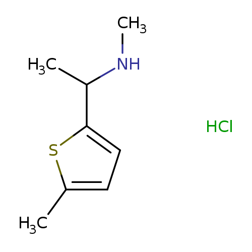 Methyl[1-(5-methylthiophen-2-yl)ethyl]amine hydrochloride