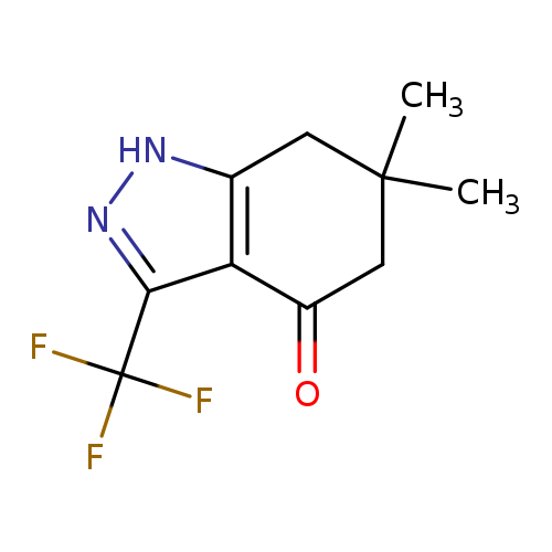 6,6-Dimethyl-3-(trifluoromethyl)-6,7-dihydro-1H-indazol-4(5H)-one
