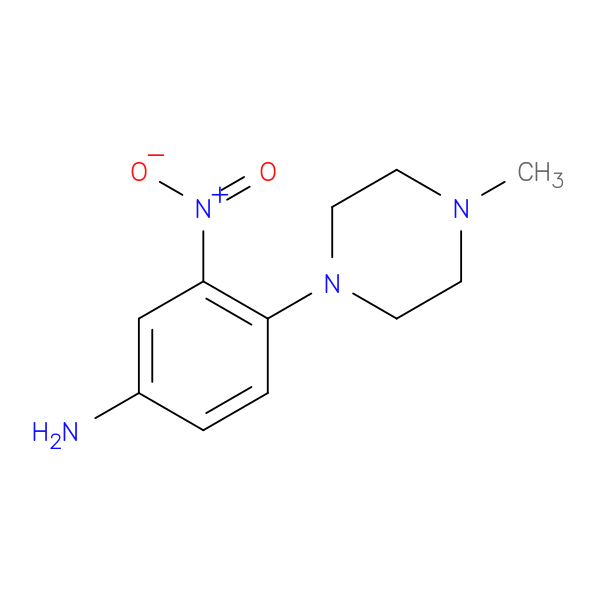 3-Nitro-4-(4-methylpiperazin-1-yl)aniline