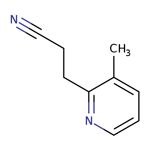 3-(3-methylpyridin-2-yl)propanenitrile