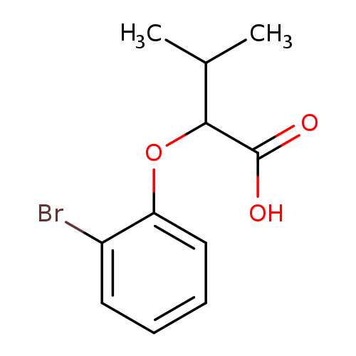 2-(2-bromophenoxy)-3-methylbutanoic acid