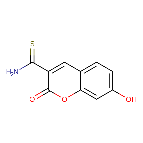 2H-1-Benzopyran-3-carbothioamide, 7-hydroxy-2-oxo-