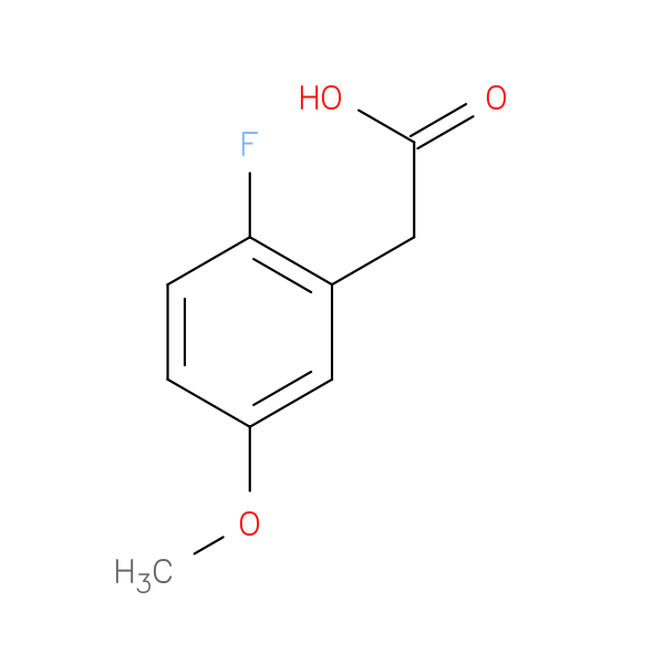 2-(2-Fluoro-5-methoxyphenyl);acetic acid