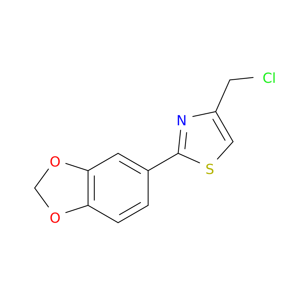 2-(1,3-Benzodioxol-5-yl)-4-(chloromethyl)-1,3-thiazole
