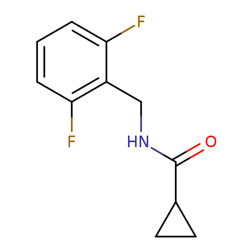 N-[(2,6-difluorophenyl)methyl]cyclopropanecarboxamide