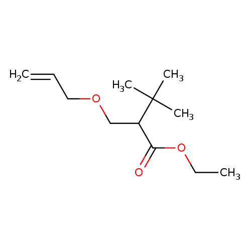 ethyl 3,3-dimethyl-2-[(prop-2-en-1-yloxy)methyl]butanoate