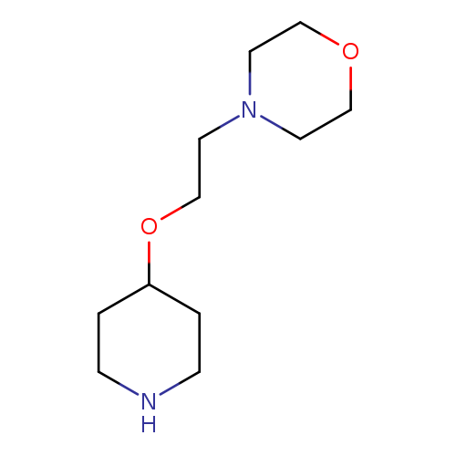 4-[2-(piperidin-4-yloxy)ethyl]morpholine