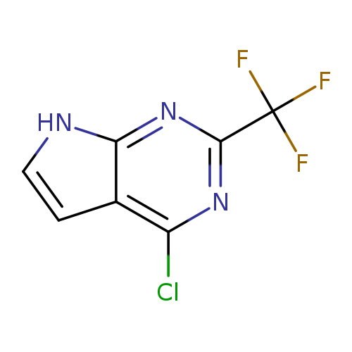 4-Chloro-2-(trifluoromethyl)-7H-pyrrolo[2,3-d]pyrimidine