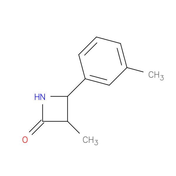 3-methyl-4-(3-methylphenyl)azetidin-2-one