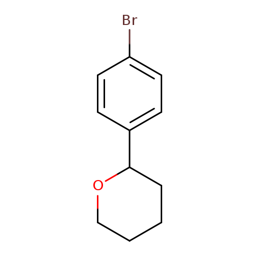 2H-Pyran, 2-(4-bromophenyl)tetrahydro-