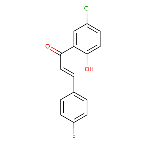 2-Propen-1-one, 1-(5-chloro-2-hydroxyphenyl)-3-(4-fluorophenyl)-, (2E)-