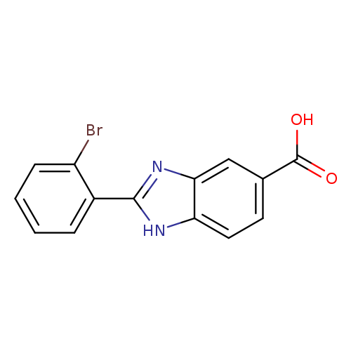 2-(2-Bromophenyl)-1H-benzoimidazole-5-carboxylic  acid