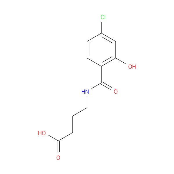 4-(4-Chloro-2-hydroxybenzamido)butanoic acid