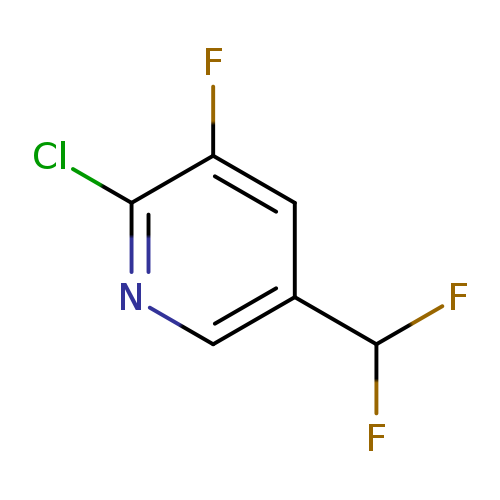 2-chloro-5-(difluoromethyl)-3-fluoropyridine