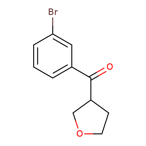 3-(3-bromobenzoyl)oxolane