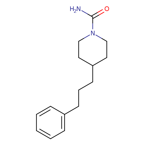 4-(3-Phenylpropyl)piperidine-1-carboxamide