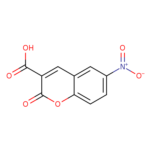 6-Nitro-2-oxochromene-3-carboxylic acid
