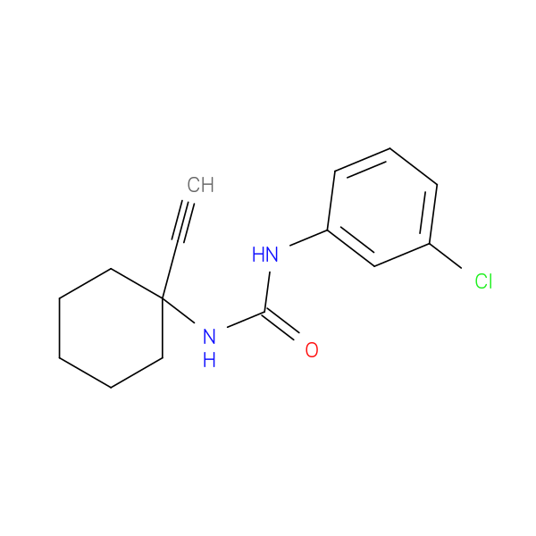 1-(3-chlorophenyl)-3-(1-ethynylcyclohexyl)urea