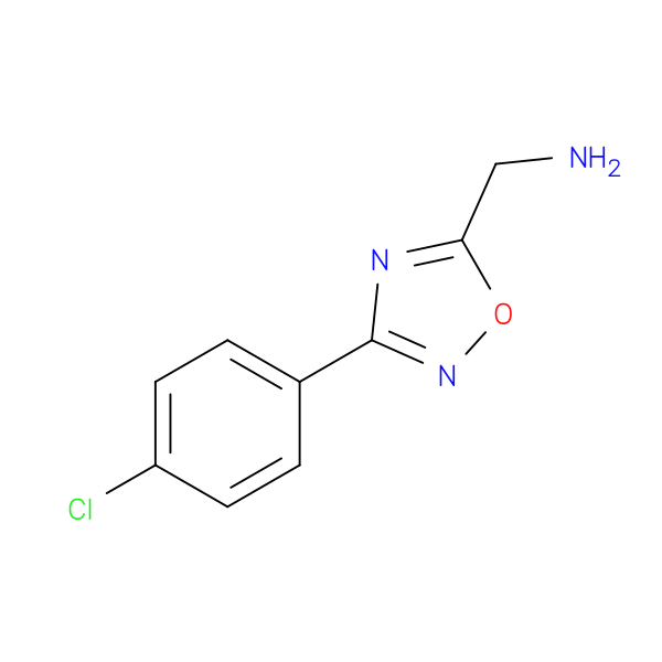 [3-(4-Chlorophenyl)-1,2,4-oxadiazol-5-yl]methanamine
