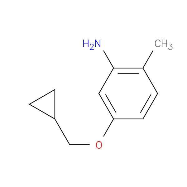 5-(Cyclopropylmethoxy)-2-methylaniline