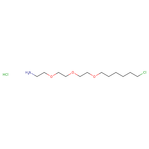 Ethanamine, 2-[2-[2-[(6-chlorohexyl)oxy]ethoxy]ethoxy]-, hydrochloride (1:1)
