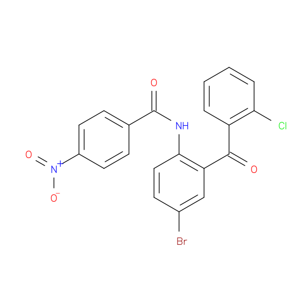 N-[4-bromo-2-(2-chlorobenzoyl)phenyl]-4-nitrobenzamide