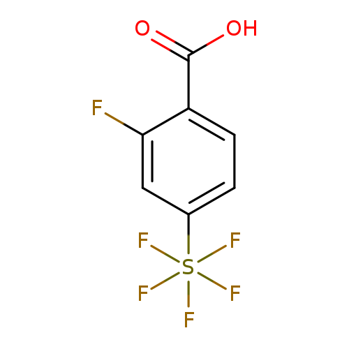 2-Fluoro-4-(pentafluorosulfur)benzoic acid
