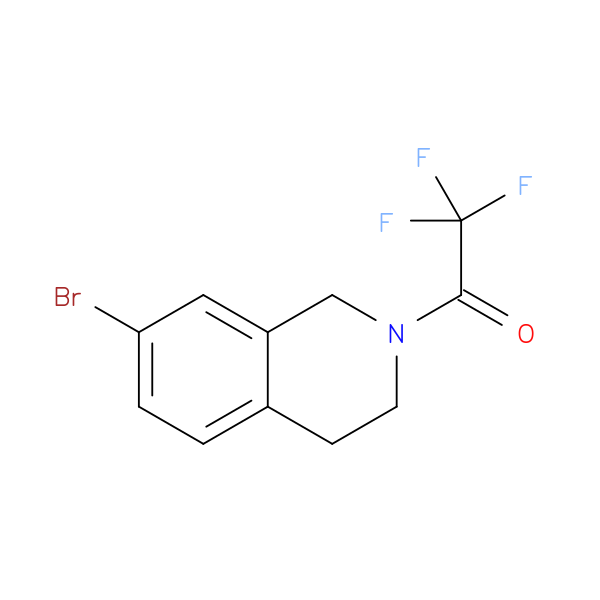 1-(7-Bromo-3,4-dihydro-2(1H)-isoquinolinyl)-2,2,2-trifluoroethanone