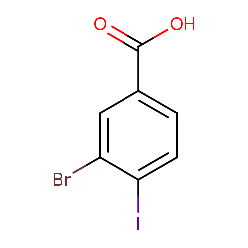 Benzoic acid, 3-bromo-4-iodo-