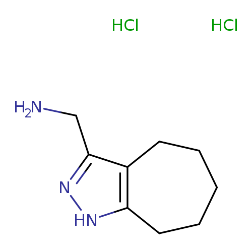 (1,4,5,6,7,8-hexahydrocyclohepta[c]pyrazol-3-ylmethyl)amine dihydrochloride