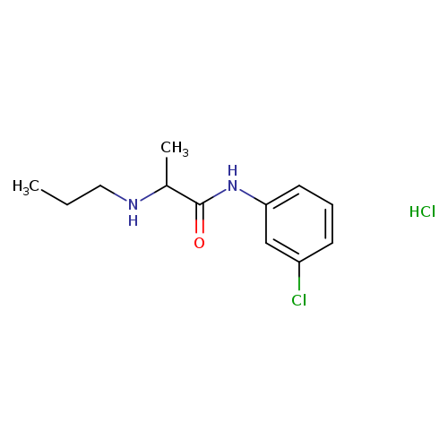 N-(3-Chlorophenyl)-2-(propylamino)propanamide hydrochloride