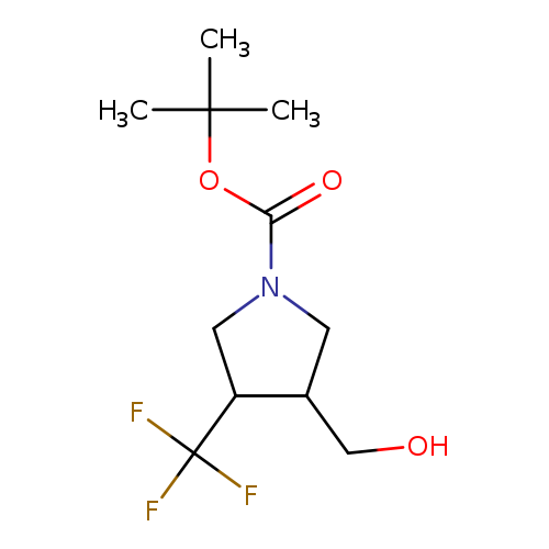 tert-Butyl 3-(hydroxymethyl)-4-(trifluoromethyl)pyrrolidine-1-carboxylate