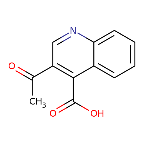 3-Acetylquinoline-4-carboxylic acid