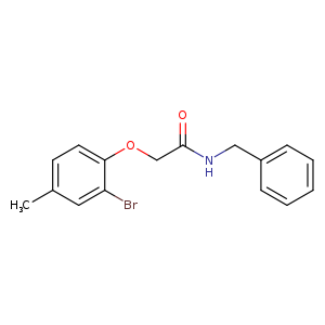 N-benzyl-2-(2-bromo-4-methylphenoxy)acetamide