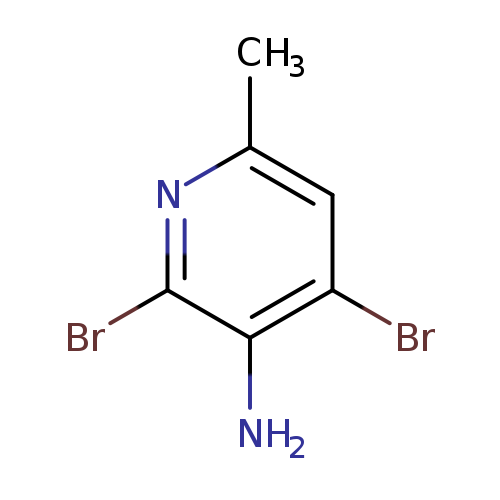 3-Amino-2,4-dibromo-6-picoline