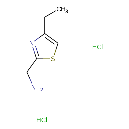 [(4-ethyl-1,3-thiazol-2-yl)methyl]amine dihydrochloride