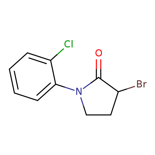 3-bromo-1-(2-chlorophenyl)pyrrolidin-2-one