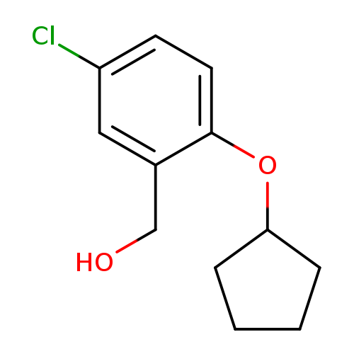 [5-chloro-2-(cyclopentyloxy)phenyl]methanol