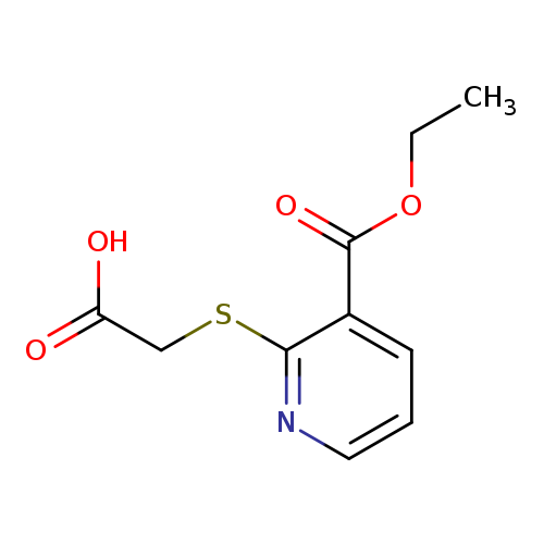 2-([3-(Ethoxycarbonyl)pyridin-2-yl]sulfanyl)acetic acid