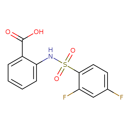 2-(2,4-difluorobenzenesulfonamido)benzoic acid