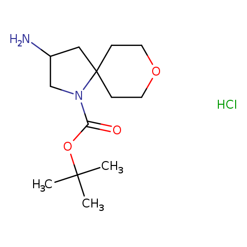 tert-butyl3-amino-8-oxa-1-azaspiro[4.5]decane-1-carboxylatehydrochloride