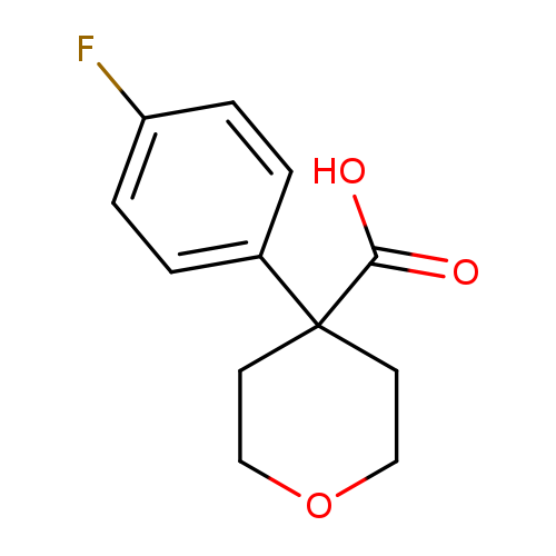 4-(4-Fluoro-phenyl)-tetrahydro-pyran-4-carboxylic acid