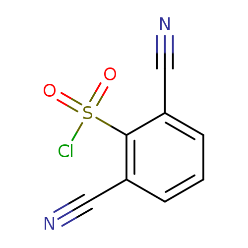 2,6-dicyanobenzene-1-sulfonyl chloride