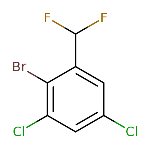 2-bromo-1,5-dichloro-3-(difluoromethyl)benzene