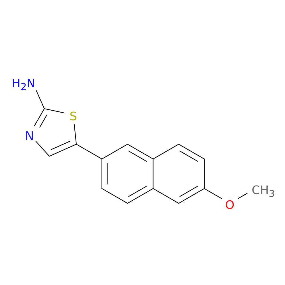 5-(6-Methoxynaphthalen-2-yl)thiazol-2-amine